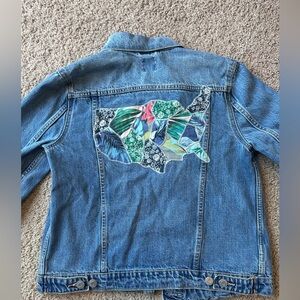 Embellished GAP Vintage Blue Denim Jacket